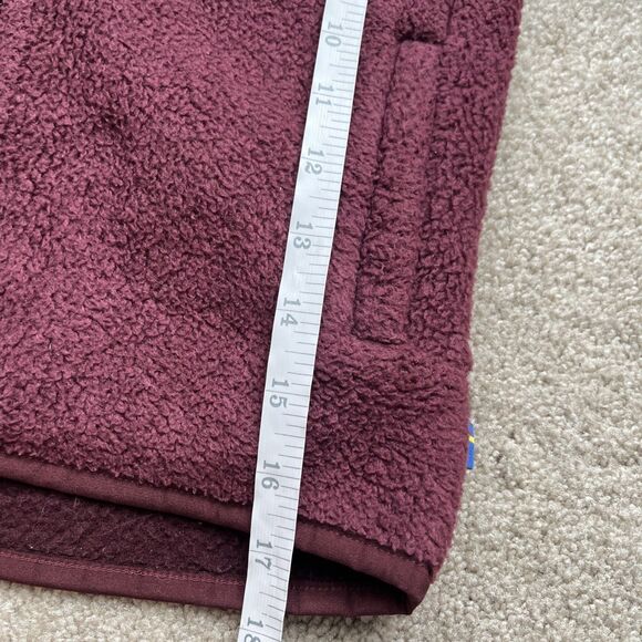 Fjallraven Singi Fleece Jacket Kids 5-6Y Red G1000 Layer Transitional Gorpcore - Picture 4 of 7